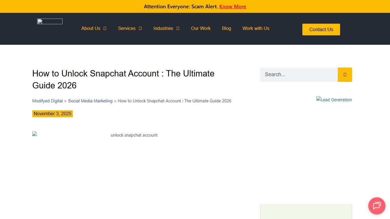 How to Unlock Snapchat Account : The Ultimate Guide 2026